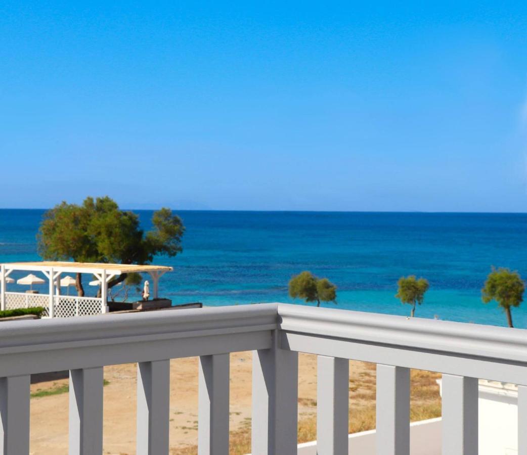 Beach Apartment Thalia With Hot Tub And Sea View Agios Prokopios  Exterior photo